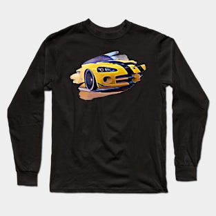 Viper Art Print Long Sleeve T-Shirt